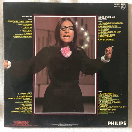 93 - The music of Nana Mouskouri. Phillips records stereo  6999 517