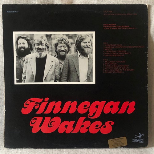 95 - Finnegan wakes. Sonas records. SOLP1005