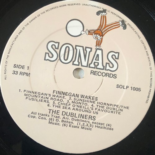 95 - Finnegan wakes. Sonas records. SOLP1005