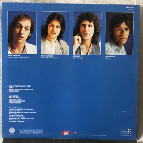 98 - Dire Straits. Communique. Vertigo. 9102 031