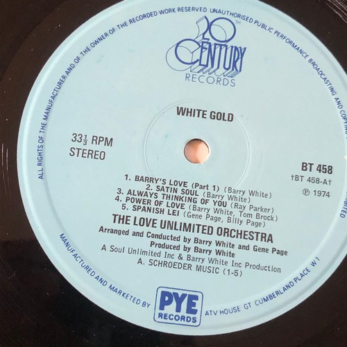 103 - White gold. The Love Unlimited Orchestra 20th century records. BT458