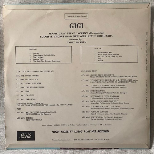 107 - Gigi. Delta records. Mono ATL 4081