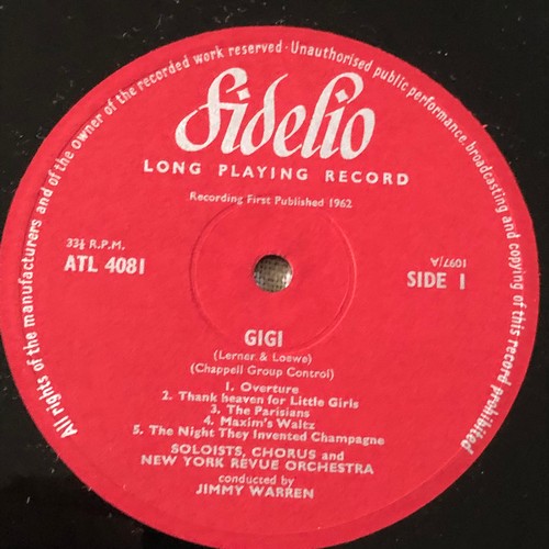 107 - Gigi. Delta records. Mono ATL 4081