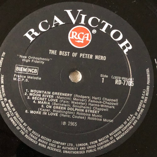 110 - The best of Peter Nero. RCA Victor. Mono RD-7705