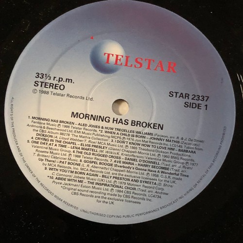 118 - Morning has broken. 20 religious favourites. Telstar. STAR 2337