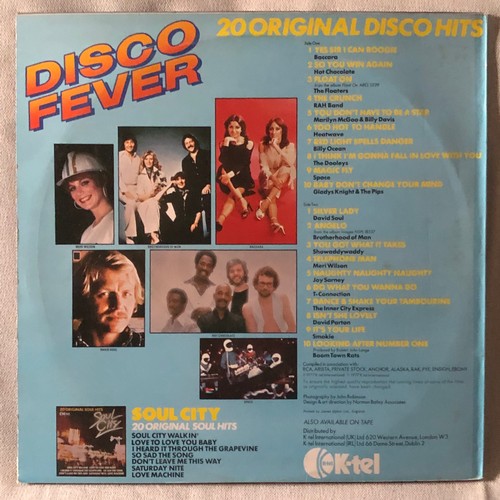 120 - Disco Fever. 20 original disco hits. K-tel NE1014