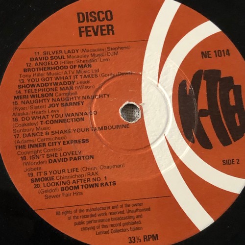 120 - Disco Fever. 20 original disco hits. K-tel NE1014