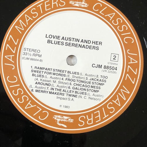 137 - Lovie Austin’s blues serenaders. Classic Jazzmasters  With Tom Ladnier And Johnny Dodds. VR22526