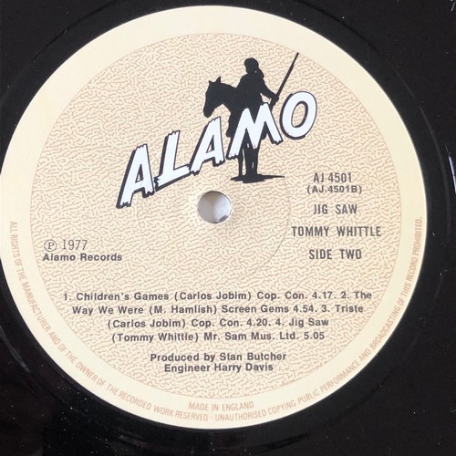 140 - Tommy Whittle Quartet. Jigsaw. Alamo AJ 4501