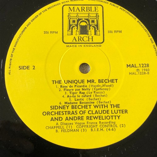 143 - The unique Mr. Bechet. Marble arch mono MAL 1228