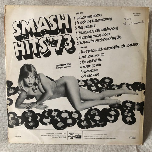 153 - Smash hits ‘73. EMI MFP50097 Stereo