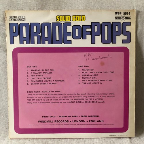 154 - Solid gold parade of pops. Windmill WPP5014