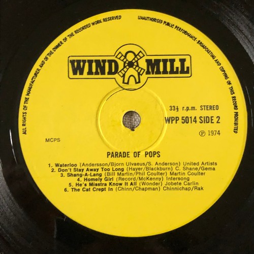 154 - Solid gold parade of pops. Windmill WPP5014