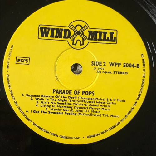 156 - Solid gold parade of pops 1972. Windmill WPP5004