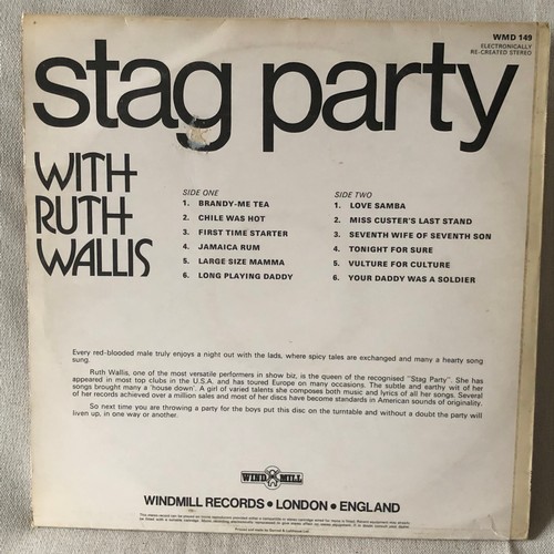 160 - Stag party with Ruth Wallace. Windmill WMD149 stereo