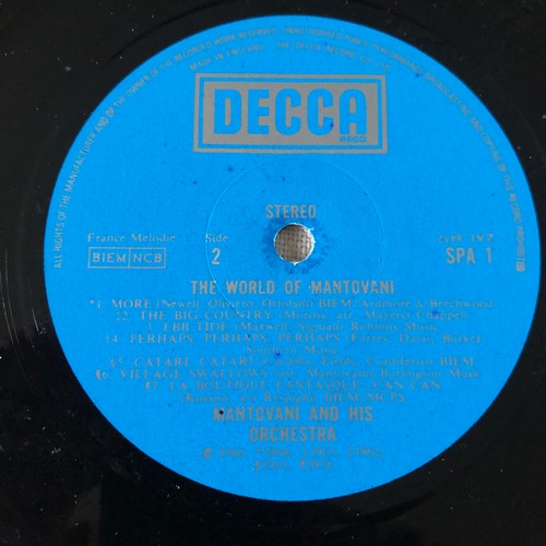 167 - The world of Mantovani. Decca SPA1 Stereo