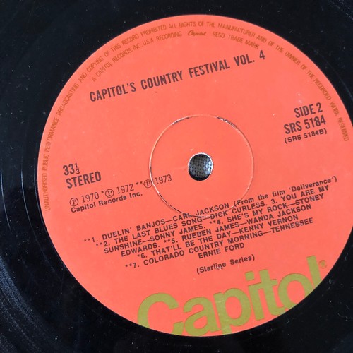 168 - Capital's Country Festival Vol. 4 Starline SRS 5184 Stereo