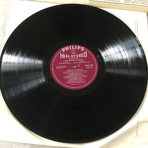 195 - The sound of music. Original Broadway cast. Phillips hi-fi stereo. SABL 198