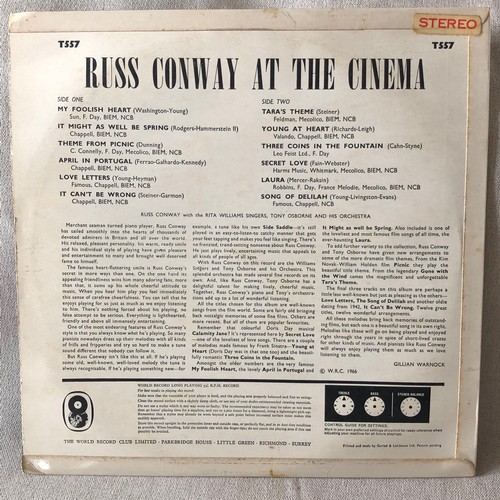 423 - Russ Conway at the cinema. Stereo T5 57