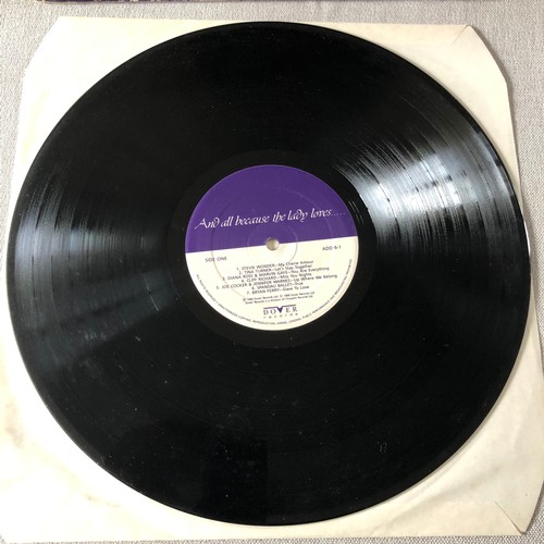 425 - And all because the lady loves….. 14. Great love songs. Dover records. ADD6