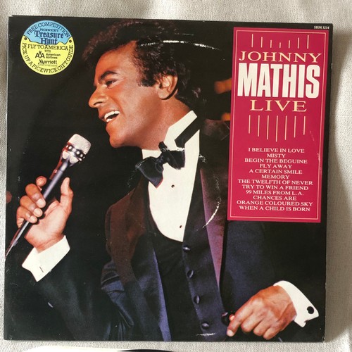 427 - Johnny Mathis live. SHM3214