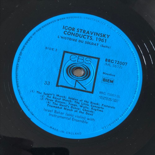 432 - Igor Stravinsky conducts 1961. Moments for piano and Orchestra CBS BRG 72007