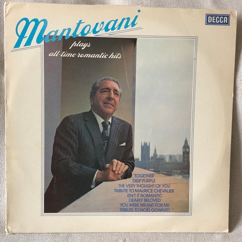 434 - Mantovani plays the all-time romantic hits. Decca Records SKL5204