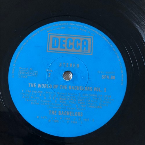 436 - The world of the Bachelors volume five. Decca Records PA96