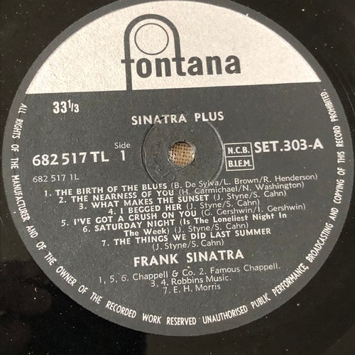 440 - Sinatra plus. Fontana SET30 3A-B