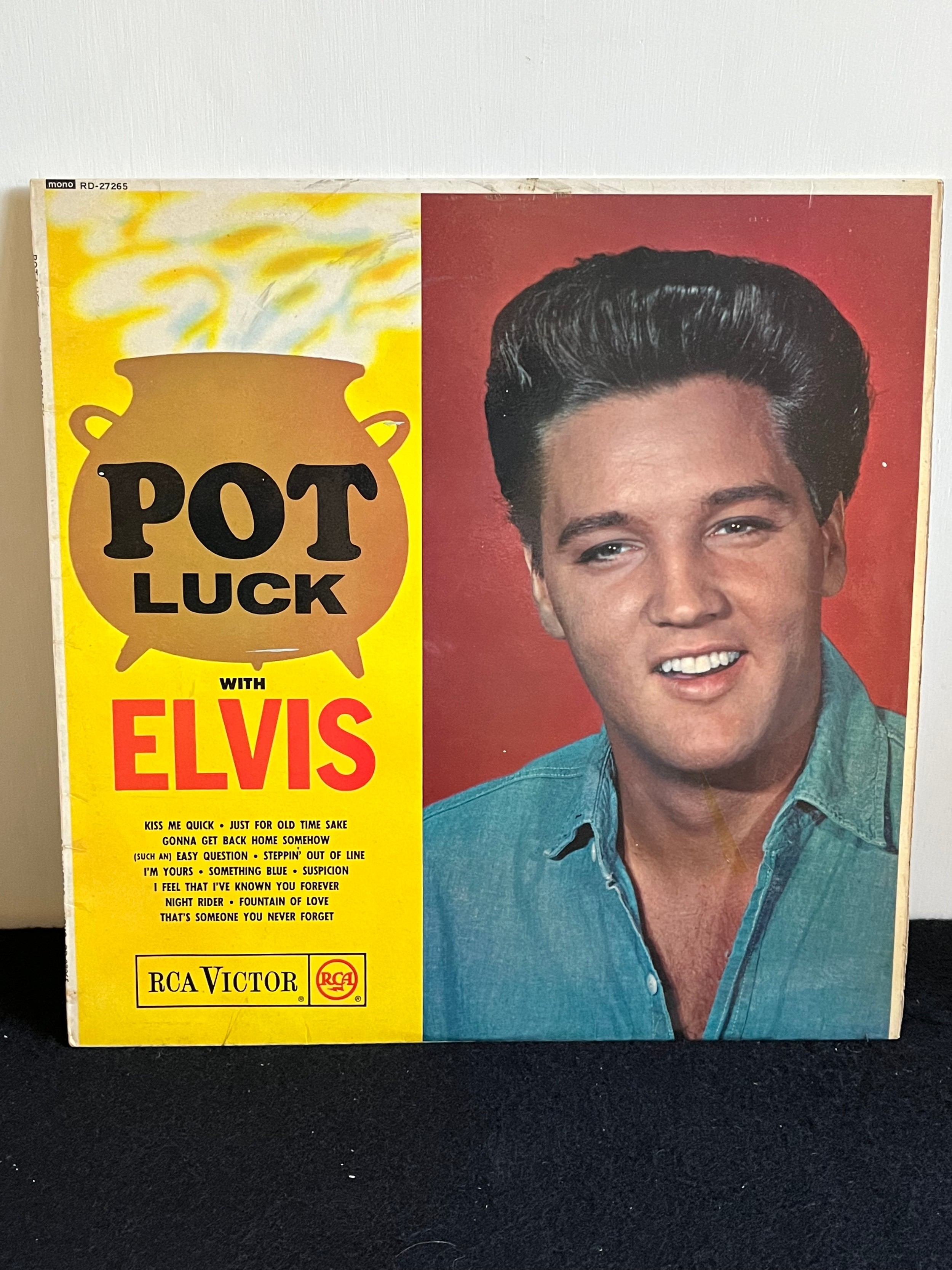 Elvis. Pot Luck. RCA RD-27265