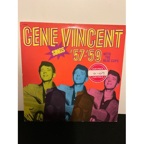 Gene Vincent. Songs, 1957 to 1959, with the blue caps French import. 2C ...