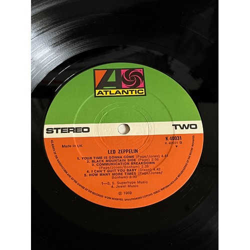 1036 - Led Zeppelin. 1969 Atlantic records, stereo, K40031