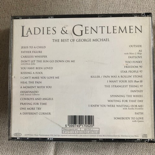 63 - Ladies and gentlemen. The best of George Michael. CD