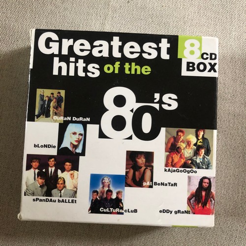 69 - Greatest hits of the 80s. 8CD box One sleeve missing