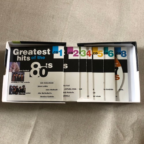 69 - Greatest hits of the 80s. 8CD box One sleeve missing