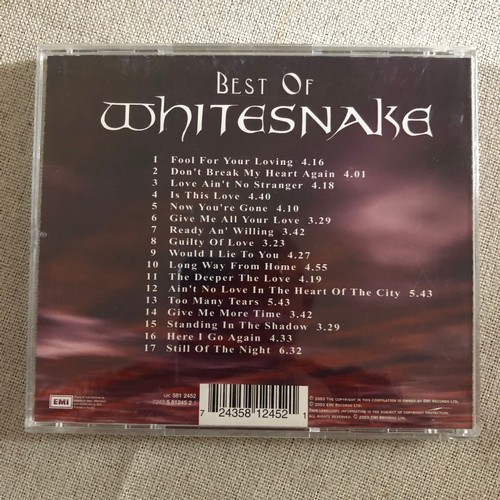71 - Best of Whitesnake. CD