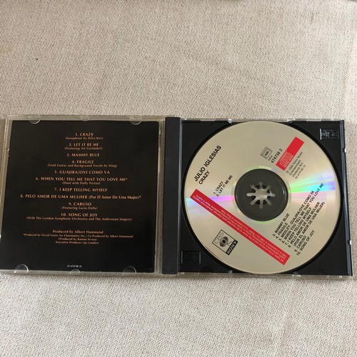 90 - Julio Iglesias. Crazy. CD