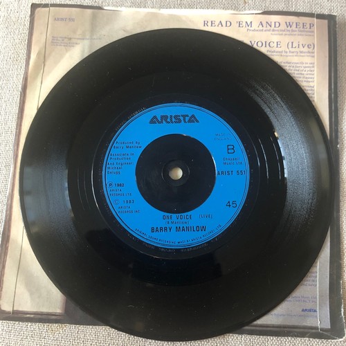 101 - Barry Manilow. Read ‘em and Weep / One voice live. ARIST 551