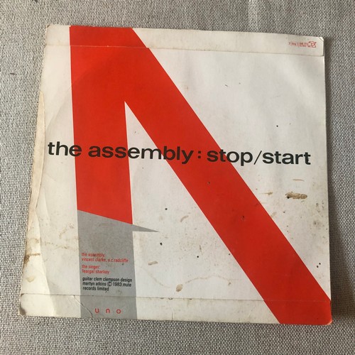 103 - The assembly. Stop start/ Never never Feargal Sharkey