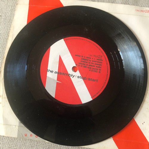 103 - The assembly. Stop start/ Never never Feargal Sharkey