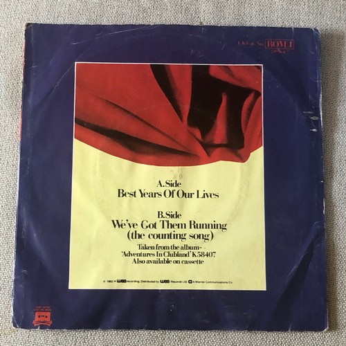 104 - Modern romance. Single. Best years of our lives /We’ve got them running ROM1