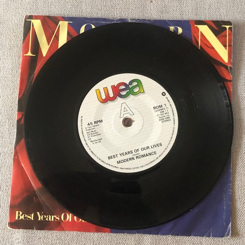 104 - Modern romance. Single. Best years of our lives /We’ve got them running ROM1