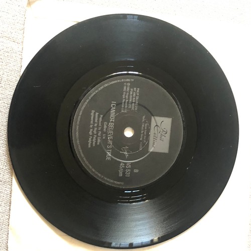 106 - Phil Collins. You can’t hurry love / I can’t believe it’s true. Single Virgin records VS 531