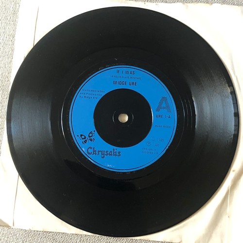 107 - Midgeure. If I was / Piano. Single. Chrysalis Records URE1