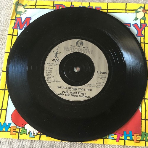 108 - Paul McCartney and the frog chorus. Single. We all stand together. Parlophone R6086