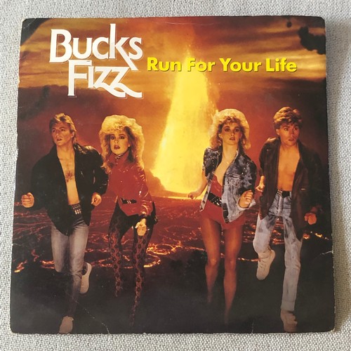 111 - Bucks fizz. Run for your life / Shoot me through the heart. Single RCA FIZ1