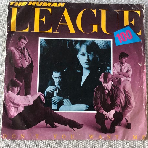 114 - The human league. Don’t you want me / Seconds. Single . Virgin records VS166