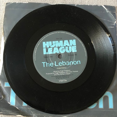 116 - Human league. The Lebanon / Thirteen. Single. VS672a