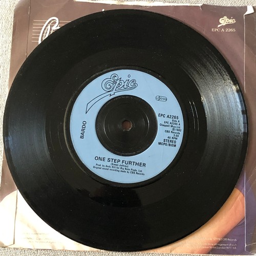 119 - Bardo. One step further / Lady of the night. Single. Epic EPC A 2265