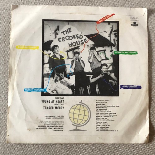 178 - The bluebells. Young at heart/Tender mercy. London records single. LON49